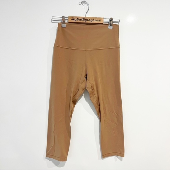 Lululemon Align Crop *21" Saddle Brown - Picture 5 of 11